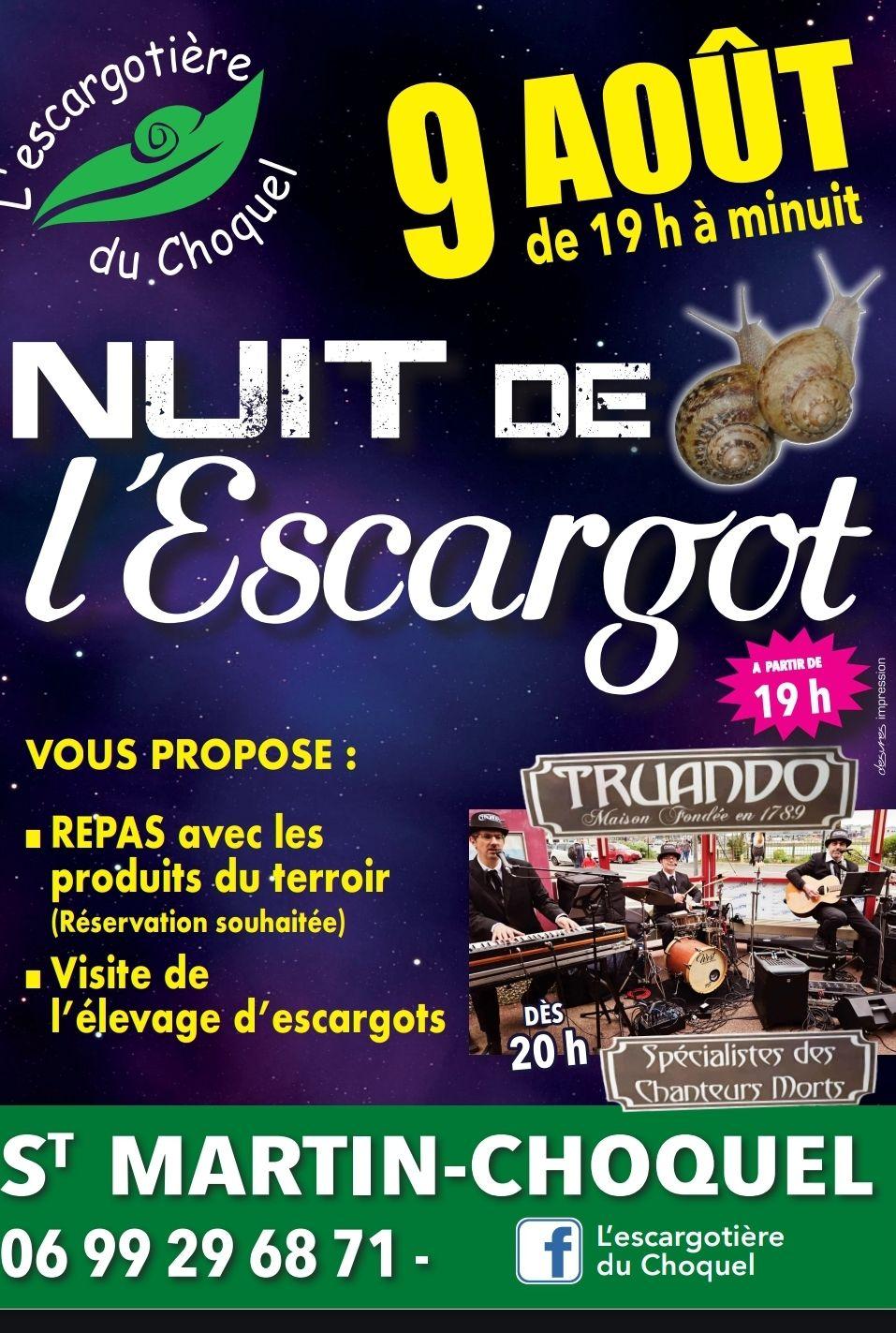 Nuit de l escargot 2025
